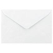 CROXLEY CARD ENVELOPE TROPICAL SEAL W127 X L193MM WHITE BOX 250