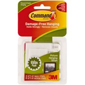 COMMAND PICTURE HANGING STRIP SMALL AND MEDIUM COMBO PACK WHITE