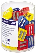 STAEDTLER PENCIL SHARPENER PLASTIC 2 HOLE