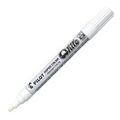 PILOT PAINT MARKER METALLIC BROAD CHISEL TIP WHITE