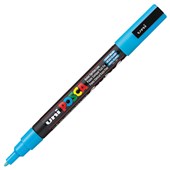 POSCA PC3M PAINT MARKER BULLET FINE 13MM LIGHT BLUE