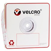 VELCRO BRAND STICKON HOOK DOTS 22MM WHITE PACK 900